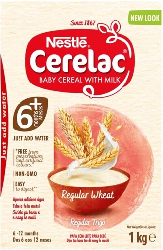 [BCEH2EAZQ5J5MNTN] Nestle Wheat Baby Cereal (1 kg, 6+ Months)