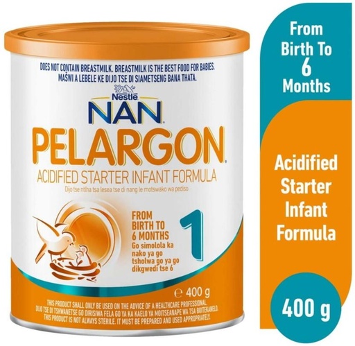 [INFHFSX77XVGUXMQ] Nestle Nan Pelargon Acified Starter Infant Formula 1 (400 g, 0-6 Months)