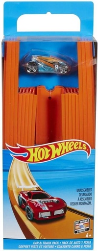 [VPAH2FTMMYFTBZFJ] Hot Wheels Track Builder With Car (Multicolour, Pack of: 1)
