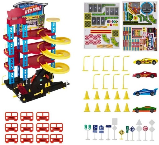 [VPAH7SGGZGJG3K7M] Rastar Exp Wheels 4 Level Park (Multicolour, Pack of: 1)