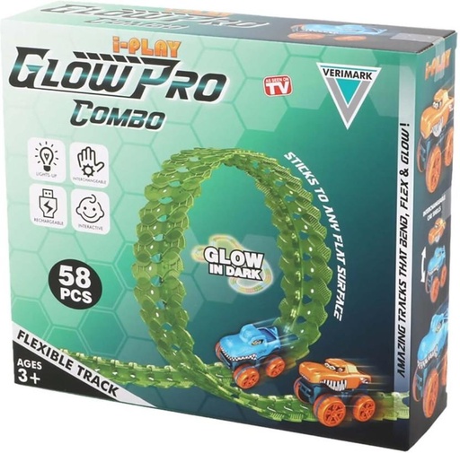 [VPAH2FTMDFR4HWV2] I Play Glow Trax Booster Pack (Multicolour, Pack of: 1)
