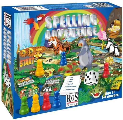 [BGEHFZV9AKFHHZGV] RSG Group Spelling Adventure Game Word Games Board Game