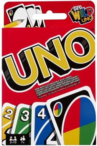 [CRDH25BYXQ4KGCEZ] Uno Card Game Acrylic Glass Curiosity Building Card Game (Multicolour)