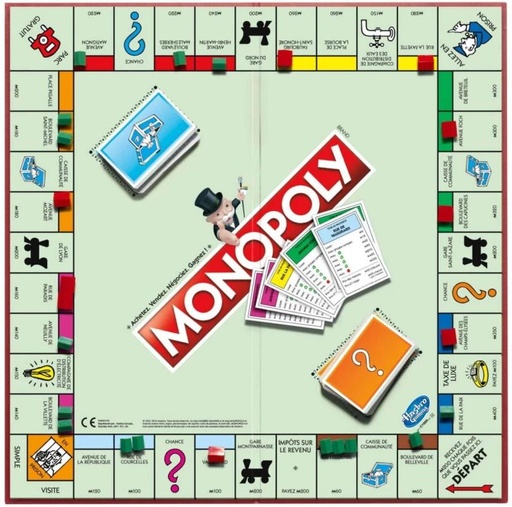 [BGEHFZV9DCSFHKAQ] Monopoly Classic Game Board Game Accessories Board Game