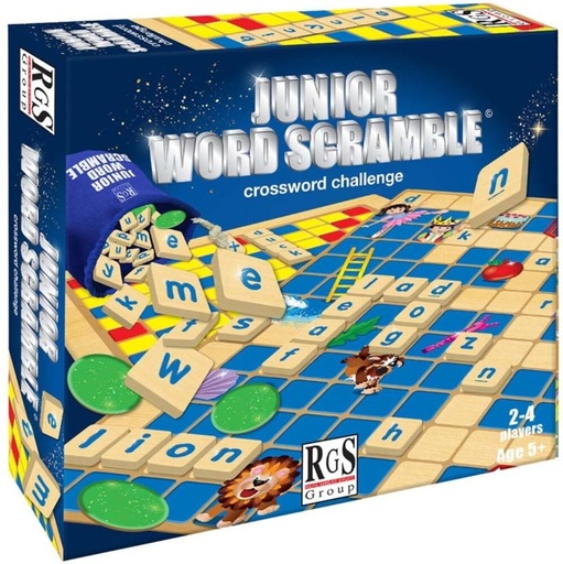 [BGEHFZV97M3ZHTKQ] RSG Group Junior Word Scrabble Word Games Board Game