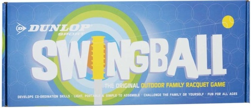 [ODTH2D97KZQPVHK5] DUNLOP Pro Slam Swingball Set Swings (Black)