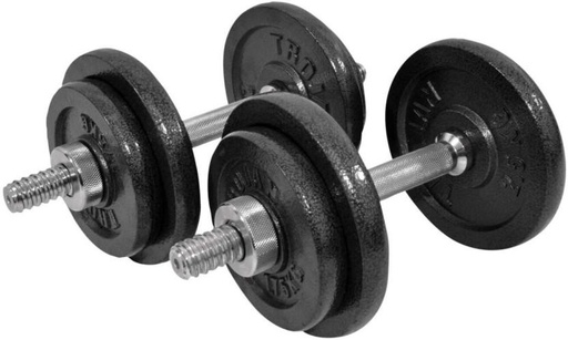 [DBBH2A5BGQTS5SXZ] Trojan Dumbell Set Adjustable Dumbbells (20 kg)