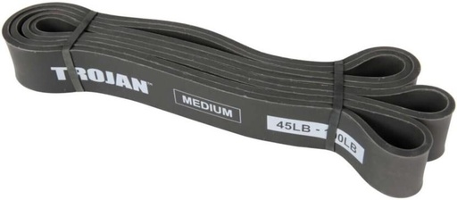 [RBAH5Z2EHKJF24PE] Trojan 32mm Resistance Band Resistance Band (Black, Pack of 1)