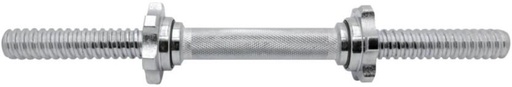 [BARH5HRYSQKFCANY] Trojan 38cm Dumbbell Bar Dumbbell Stand (Silver)