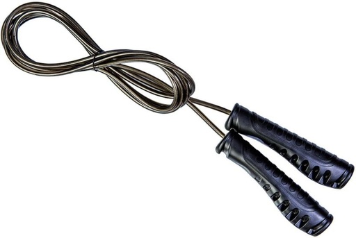[SREH7VY9NVPKHZXA] Trojan Cable Jump Rope Freestyle Skipping Rope (Black, Length: 18 cm)