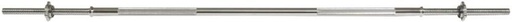 [BARH5HRYWRGTTZJX] Trojan 1.8m Barbell Bar Horizontal Bar (Silver)