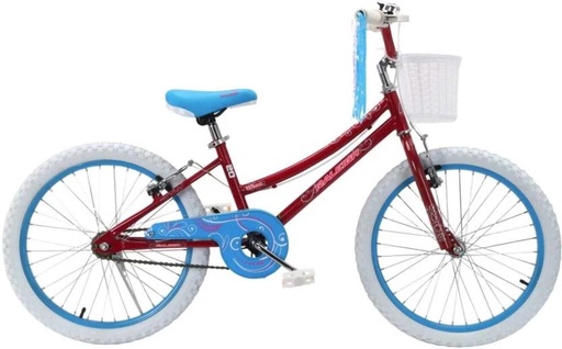 [CYCH4ZEYPYZVYHZF] Raleigh Diva Bicycle 20 inch (Single Speed, Multicolour)