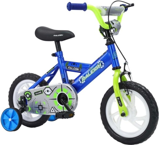 [CYCH4ZEY59UEYMXH] Raleigh Falcon Bmx Bicycle 12 inch (Single Speed, Multicolour)