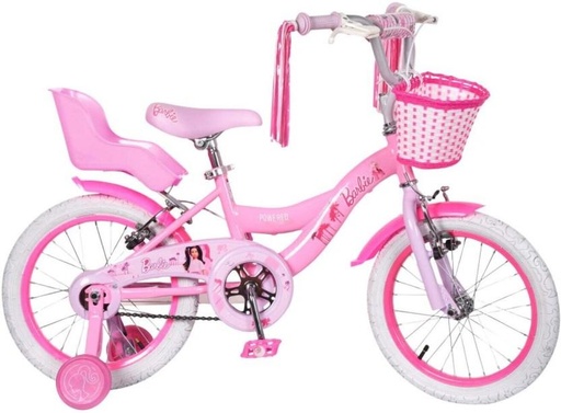 [CYCH4ZEYSKRAGPWH] Barbie Bicyles 16 inch (Single Speed, Pink)