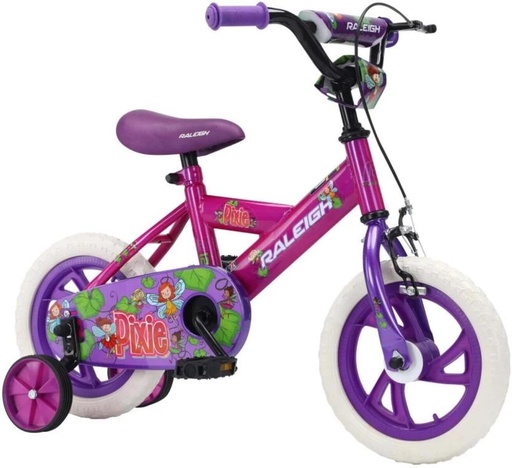 [CYCH4ZEYDSXYBGTG] Raleigh Pixie Bmx Bicycle 12 inch (Single Speed, Multicolour)