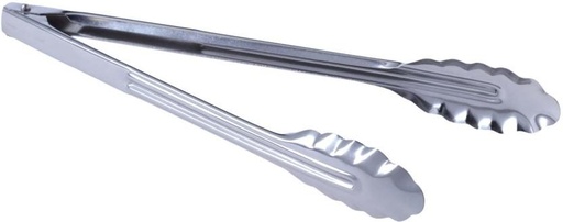 [TNGH4YRWAQKAWCQV] Chef & Co Utility Tongs 300 mm Utility Tongs (Pack of 1)