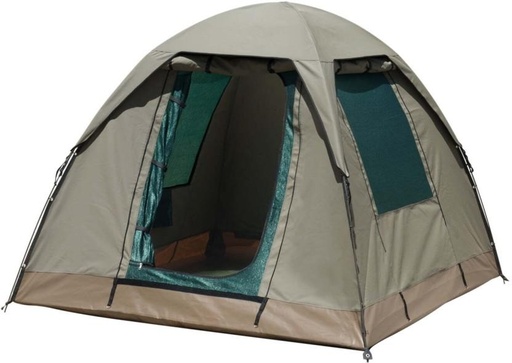 [TNTHFZZE6G7TWSDD] Camp Master Chobe Dome Canvas Tent - For 5 Person (Beige)