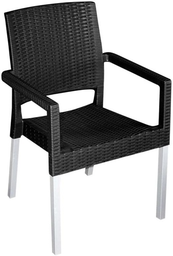 [OCHH29S6MHFJSAAZ] Contour Ruby Plastic Plastic Stackable Chair (Brown, 1, Pre-assembled)