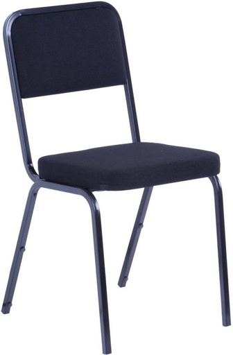 [OCHH29S6EVDHZMAQ] Rickstacker Stackable Foam Stackable Chair (Black, 1, Pre-assembled)