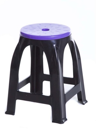 [OCHH29S6RSRJYMJA] Econo Revo Stool Plastic Stackable Chair (Brown, 1, Pre-assembled)