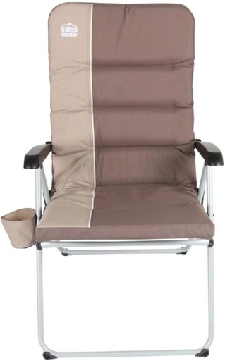 [CCHH2FW5GKBADA4G] Camp Master Caravanner Reclining  Foldable Chair (Grey/Navy)