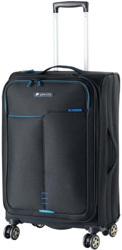 [STCHFXFAWAW4PZGP] Paklite Hyperlite Trolley Case Blac Cabin Suitcase 4 Wheels - 26 inch (Black)
