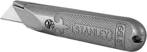 [MUKH7TNHCFZHFZVZ] Stanley Carpet Knife + 3 Blades 1 Utility Knife (Silver)