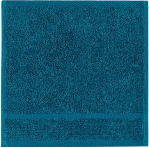 [BTWH4U4AFZ6AQJQ9] Colibri Capri Face Cloth Cotton Face Towel (Atlantic, 5.9 inch x 5.9 inch)