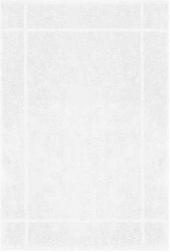 [BTWH4U4APF48XDGH] Glodina Marathon Bath Mat Cotton Bath Towel (White, 75 cm x 50 cm)