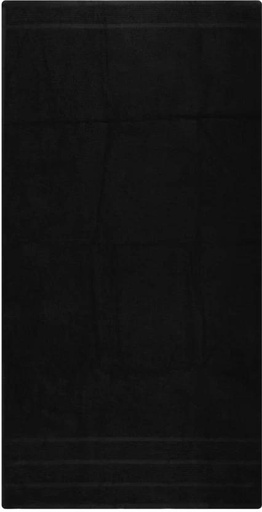 [BTWHFRWWU9CAF6GR] Colibri Capri Bath Towel Cotton Bath Towel (Black, 17 inch x 9.2 inch)