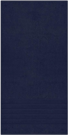 [BTWH4U4AMHTBJ3DK] Glodina Zero Twist Bath Towel Cotton Bath Towel (Navy, 130 cm x 70 cm)