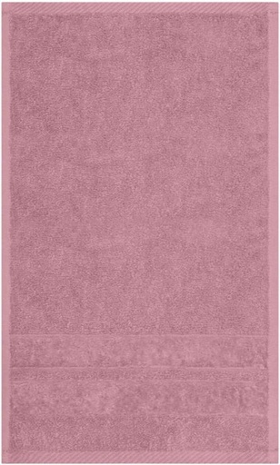[BTWH4U4AHUFGJA6A] Glodina Zero Twist Guest Towel Cotton Guest Towel (Mauve, 50 cm x 30 cm)