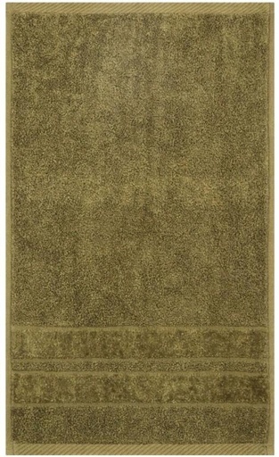 [BTWH4U4AYGQJFVZ8] Glodina Zero Twist Guest Towel Cotton Guest Towel (Pesto, 50 cm x 30 cm)