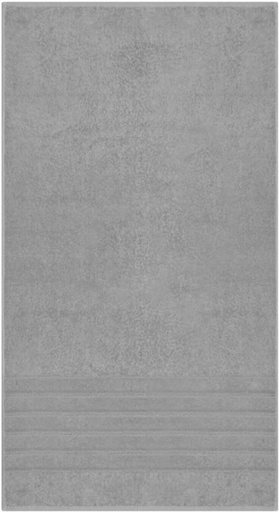 [BTWH4U4AYVSDQZRD] Glodina Zero Twist Bath Cotton Bath Towel (Grey, 150 cm x 85 cm)