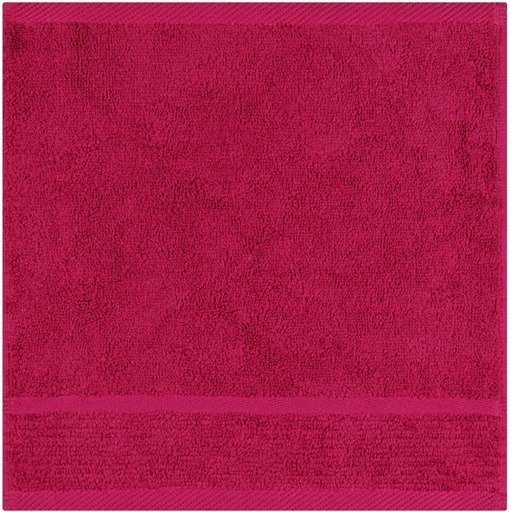 [BTWHFRWWBDKFFTSR] Colibri Capri Face Cloth Cotton Face Towel (Fuchsia, 5.9 inch x 5.9 inch)