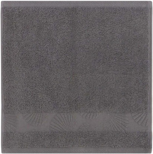 [BTWHD2JHP2VH4VMV] Home Living Cove Zero Twist Face Cloth Towel Cotton Face Towel (Slate Grey, 150 mm x 150 mm)