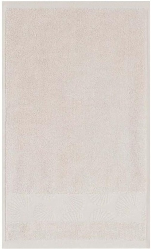 [BTWHD2JHQYHPWZYQ] Home Living Cove Zero Twist Guest Towel Cotton Bath Towel (Sand White, 150 mm x 280 mm)