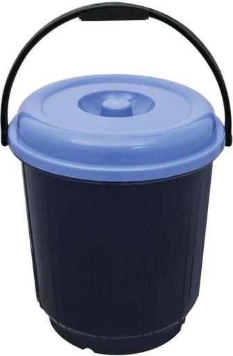 [BKTH2GN5P3THZVUV] Unica 22 L Plastic Bucket (Blue)