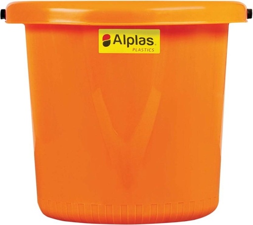 [BKTH2GN5HHF8RTWK] Alplas 13 L Plastic Bucket (Orange)