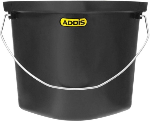 [BKTH2GN5GC7X4VFW] Addis 12 L Plastic Bucket (Black)