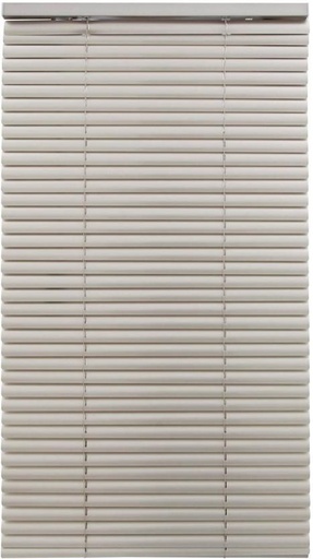 [BLSH4VY2Y7VGN5S3] Finishing Touches Cord Drawn Venetian Blind (Aluminium, In Window)