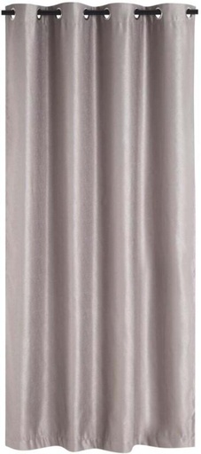 [CRTH7JZXFYVRKSD3] Classic Collection 140 cm (5 ft) Polyester Blackout Window Curtain (Plain, Grey)