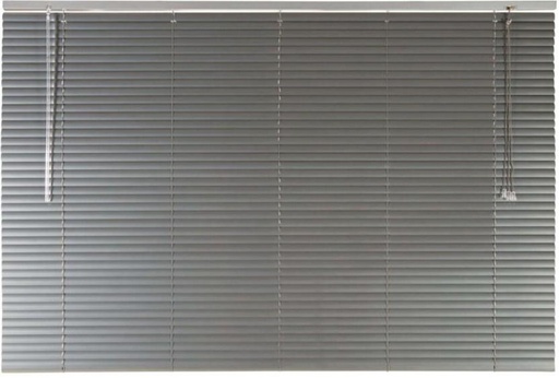 [BLSH2YRSNAW4XZDF] Finishing Touches Cord Drawn Venetian Blind (Aluminium, In Window)