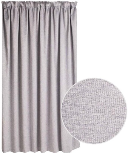 [CRTHFXH6ACRQGJGU] Classic Collection 230 cm (8 ft) Velvet Blackout Window Curtain (Solid, Grey)
