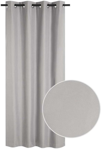 [CRTHFXH6CUMBKHCG] Republic Umbrella 140 cm (5 ft) Polyester Blackout Window Curtain (Solid, Grey)