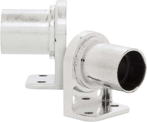 [CUAH4UFCFJ3QAGZH] Rufflette White Rod Rail Bracket (11 cm x 2 cm) (Pack of 1)