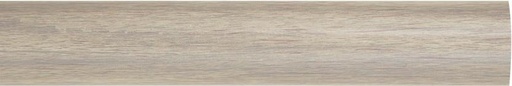 [CUAH4U24PKARZHYX] Finishing Touches Beige Curtain Rods (300 cm x 3.4 cm) (Pack of 1)