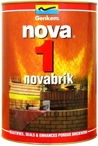 [FLPH7SZSZHRRV2ZR] Nova Novabrick Sealer Solvent Floor Coating Paint (5 L)