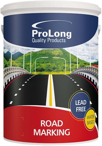 [FLPH7SZSCUDR3PZH] Prolong Waterbased Road marking Paint Red Emulsion Floor Coating Paint (5 L)