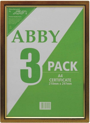 [NPFH28ZWHUGCGTFN] MFI Wood Wall Photo Frame (Gold, 1 Photo(s), 10 x 297Mm)